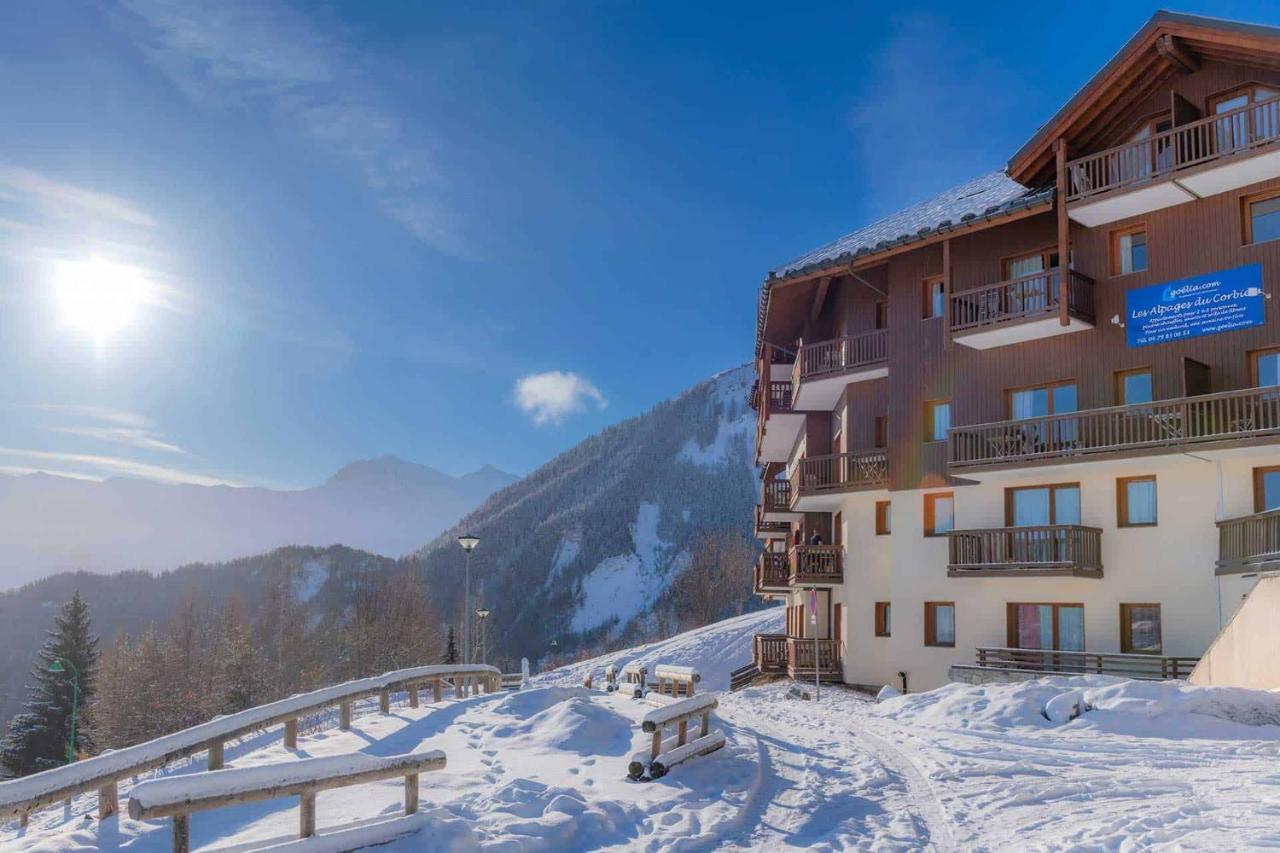 Residence Goelia Les Alpages Du Corbier Villarembert Kültér fotó
